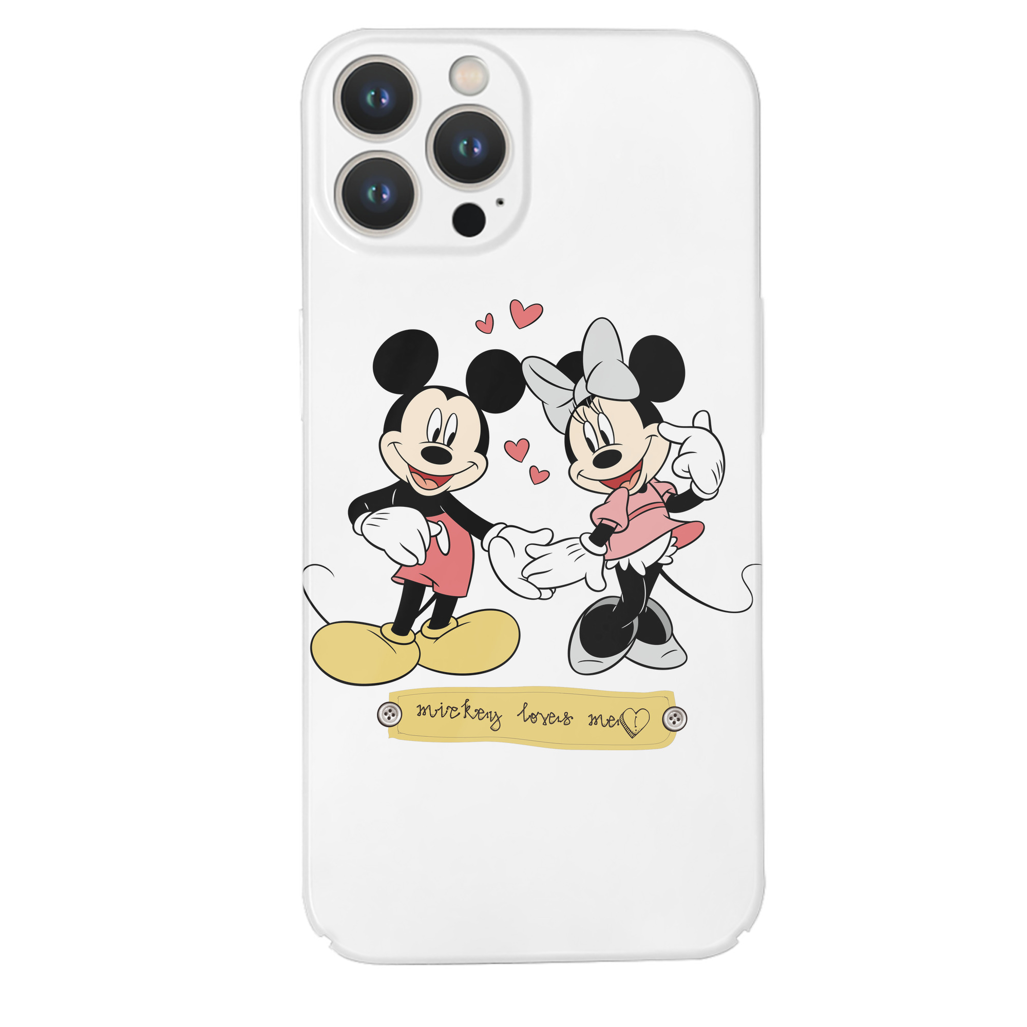 （画像用） ミッキーマウス Mickey Mouse 【iPhone 14シリーズ対応】ハードケース